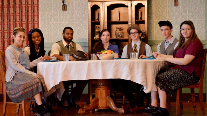 NJ Students in costumes